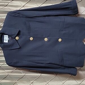 VGUC- Vintage Albert Nipon Suits Wool 4 Button Tailored Blazer